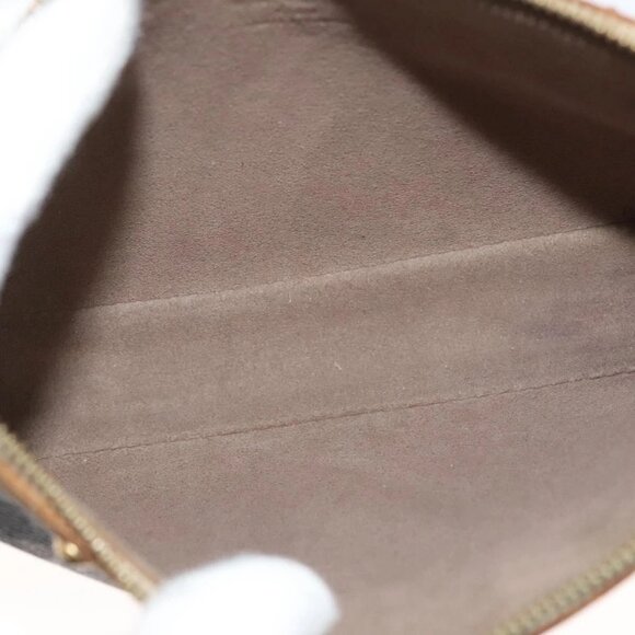 LOUIS VUITTON Monogram Multicolor Pochette Accessoires Black M92648 Auth 123447 - Picture 10 of 16